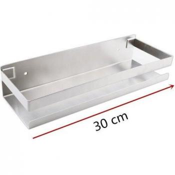 Kitchen Wall Storage Rack – Black, 20cm‑50cm