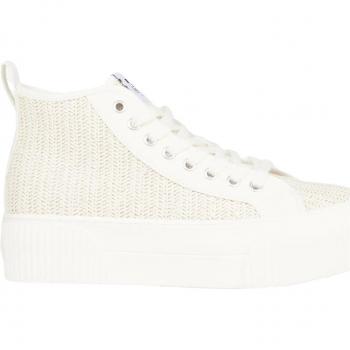 Baskets Femme NO NAME Iron Mid Gobi Jaune