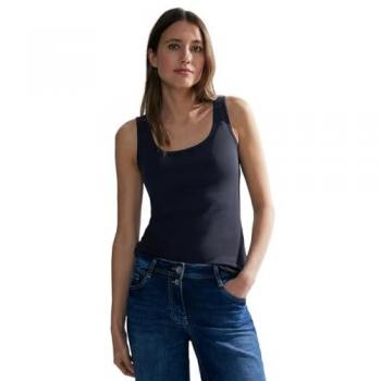 Cecil Tanktop Style Linda in Unifarbe