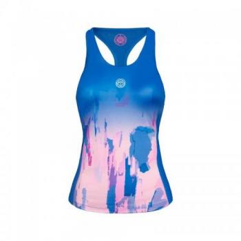Yaka Tech Tank Top Femme Bidi Badu Bleu Rosé