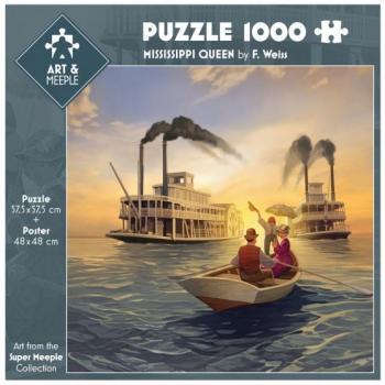 Legpuzzel Mississippi Koningin – 1000 Stuk
