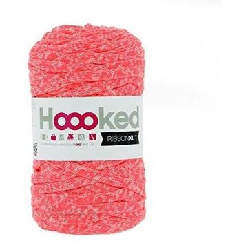 Pelote DMC Hooked Ribbon XL rose fluo