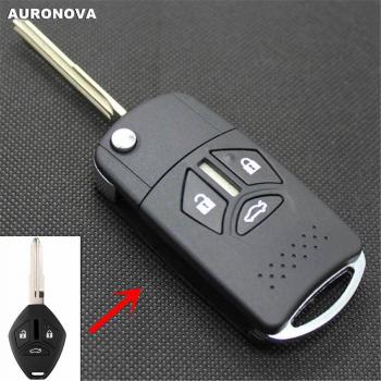 Coque télécommande 3 boutons modifiée pour Mitsubishi Galant Eclipse Lancer MIT11R