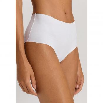 Hanro Frauen Slip, elastischer Bund, Weiß, M