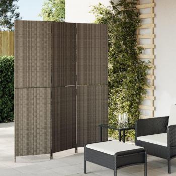 VidaXL 3-Panel Weather Resistant Room Divider