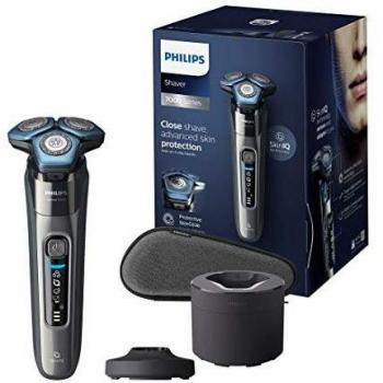 Philips Electric Shaver Series 7000 Advanced SkinIQ Wet Dry Men's Groom Shower