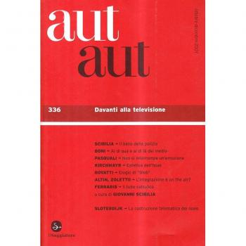 Aut aut. Davanti alla televisione