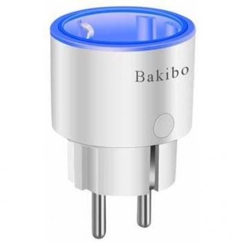 Smart Plug Mini Bakibo con Monitor Energetico e Programmazione