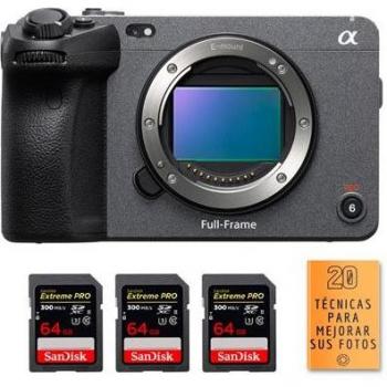 Sony FX3 + Tarjeta SanDisk 64 GB Extreme Pro + 20 Técnicas Fotográficas