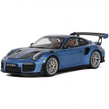 Porsche 911 GT2 RS (991.2) 2021 Modellauto blau, Maßstab 1:18