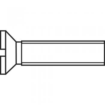 DIN 963 M3 12mm Zinc Plated Countersunk Screw