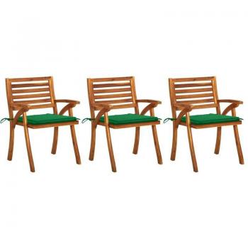 Sillas de Comedor para Exterior con Cojines