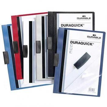 DURABLE Klemmhefter DURAQUICK, DIN A4, schwarz