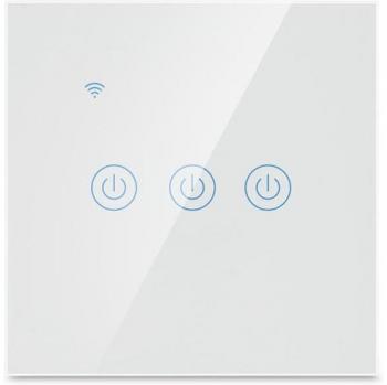Controlador Táctil EWelink 4 Entradas con WiFi, Alexa y Google Home