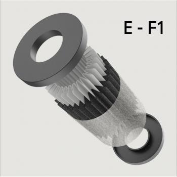 HEPA Luftreiniger H13 H14 mit Aktivkohlefilter