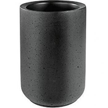 APS Refroidisseur de bouteilles Élément Noir – Béton, 12 cm d’Ø, 19 cm de hauteur