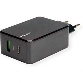 Cargador USB 2 Puertos QC3.0 y USB C 33W
