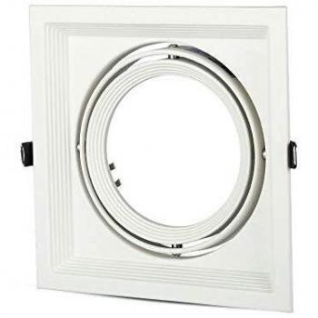 V-TAC AR111 porte simple en aluminium blanc