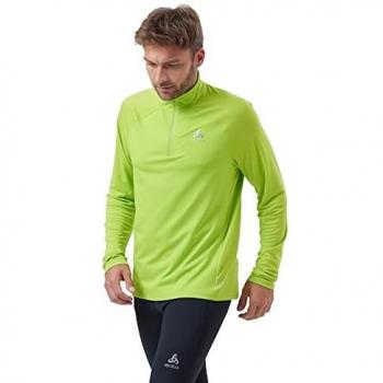 Camiseta de Rendimiento Hombre Odlo Midlayer 1/2 Zip Ceramiwarm