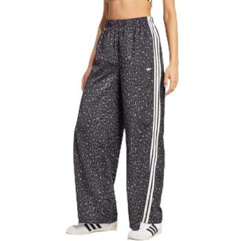 Satin Wide‑Leg Léopard – Pantalon Adidas Originals