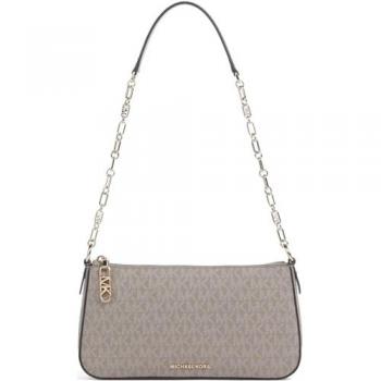 Graceful Gray One-Size Michael Kors Handbag