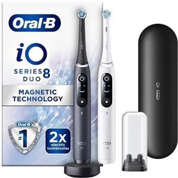 Oral-B iO Series 8 Twin Pack Electric Toothbrush Set