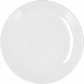 Piatto Bidasoa Glacial Coupe Ceramica Bianco (19 cm) (Set da 12)