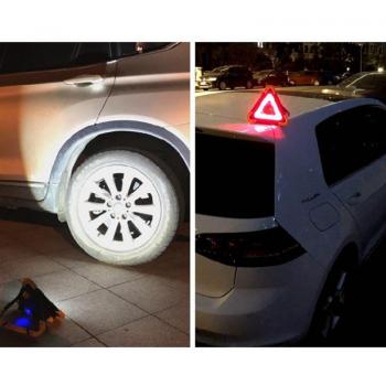 LED Emergency Triangle Light for Outdoor Use