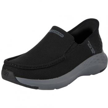 Demi-chaussures noires en mesh pour hommes Skechers Parson Ralven