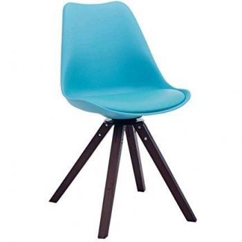 CLP Chaise Visiteur Design Retro TROYES Square