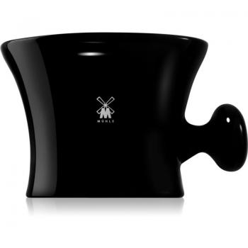 Mühle Black Porcelain Mixing Bowl for Shaving Cream