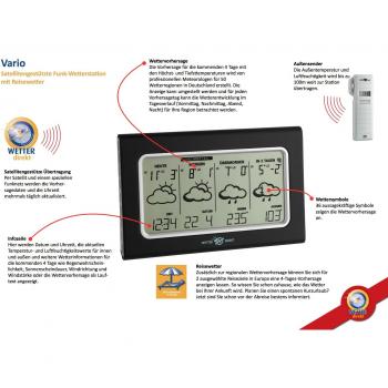 Dostmann Vario Outdoor Wetterstation inkl. Luftfeuchtigkeitssensor
