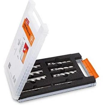 Set di carotaggio HSS Nova 8 pezzi 12-22 mm