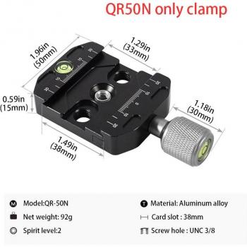 BEXIN Schnellwechseladapter für Ballköpfe