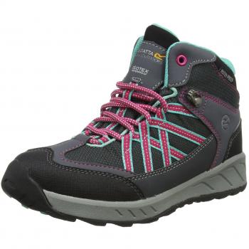 Regatta Kids' Breathable Samaris Waterproof Mid Walking Boots in Granite Duchess, Infant Size: UK 13