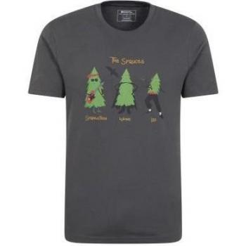 Bio-Herren T-Shirt Spruce Springsteen Holzkohle M