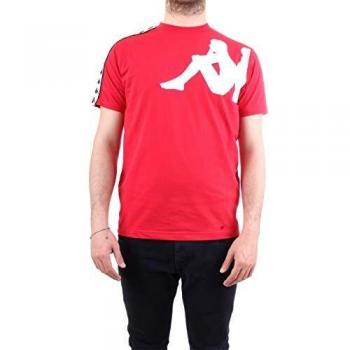 Mittelgroßes Kappa-T-Shirt für Herren, rot (304ICL0)