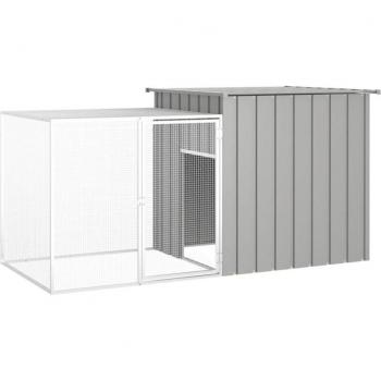 Recinto de Pollo en Acero Galvanizado 200x91x100 cm – TORANA