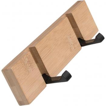 Colgador Multifuncional de Madera para Baño y Cocina