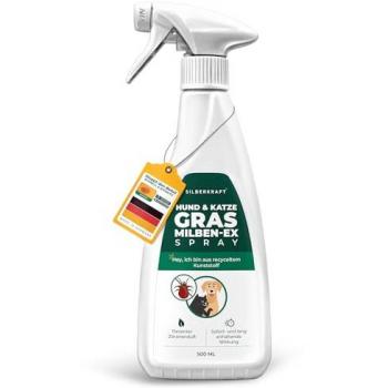 Silberkraft Anti‑Milben Spray 500 ml – Für Hunde