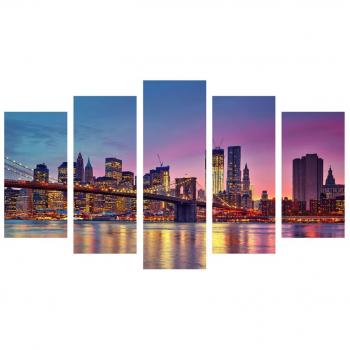 SuperStudio HPP101 – Sonnenuntergangs‑Panorama „East River“