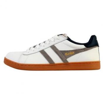 Gola Equipe II Baskets Cuir Blanc 41