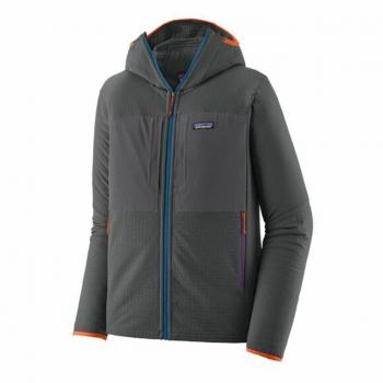 Patagonia R2 Techface Hoodie Grau Männer