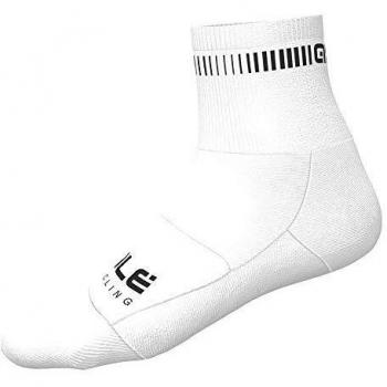 ALE Calza Logo Q‑Skin 12 cm Bianco