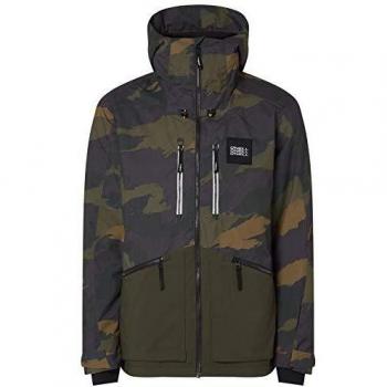 O'NEILL PM Textured Jacket Veste Homme M Vert (Green AOP)