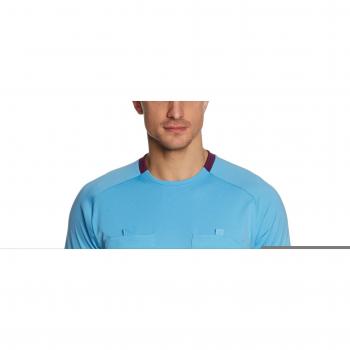 Adidas Referee 12 Herren Kurzärmliges Trikot – Columbia Blau/ Lila Beauty F10, S, Referenz X19638