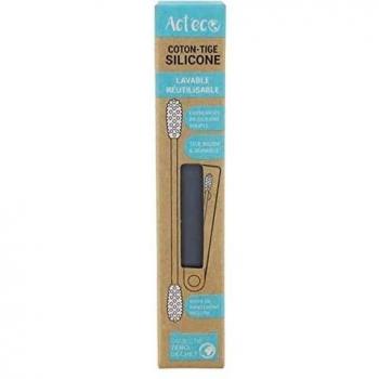 Gray Silicone Cotton Swab – Eco Edition