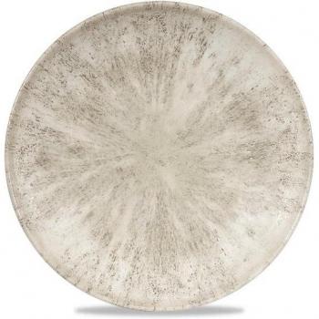 Churchill Super Vitrified Flachcoup Teller in Steinoptik
