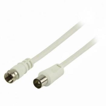 Coaxial Antena Nedis 3 m – F‑Macho Blanco