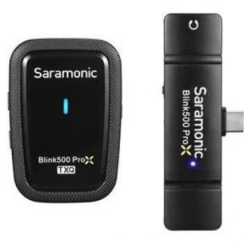 Micrófono Inalámbrico Saramonic Blink500 ProX Q para iPhone y DSLR